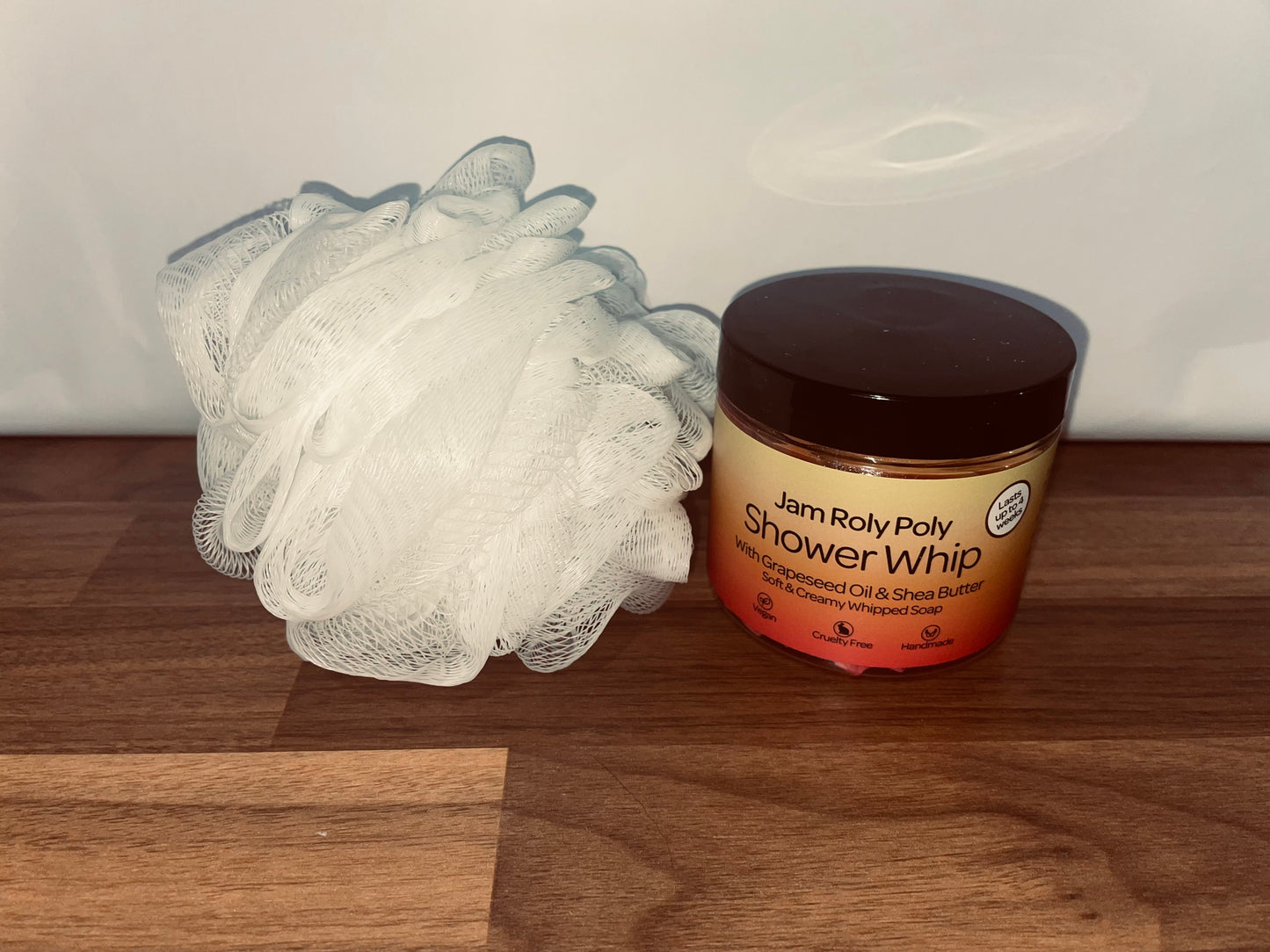 Jam Roly Poly Shower Whip