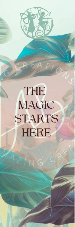 The Magic Starts Here Bookmark