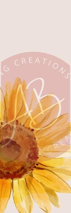 Sunflower Bookmark